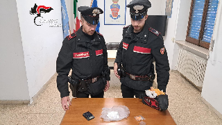 Roseto degli Abruzzi, arrestato con 100 grammi di cocaina